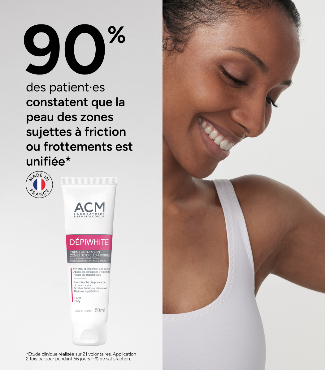 Anti-blemish cream for sensitive and intimate areas