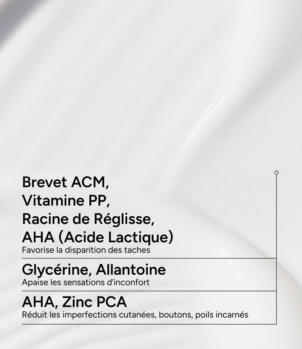 Anti-blemish cream for sensitive and intimate areas