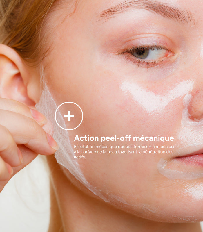 Mascarilla peel-off iluminadora