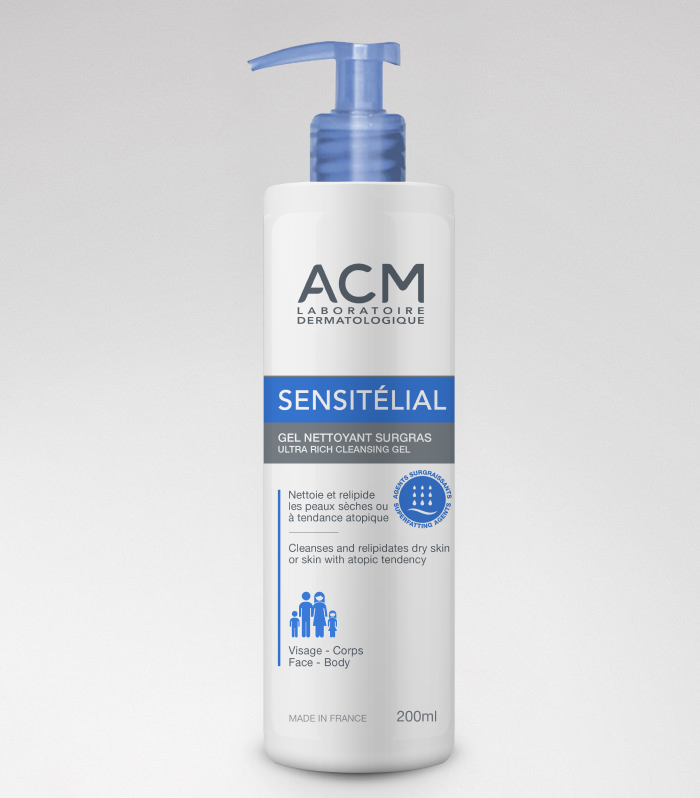 Sensitélial Gel Nettoyant Surgras