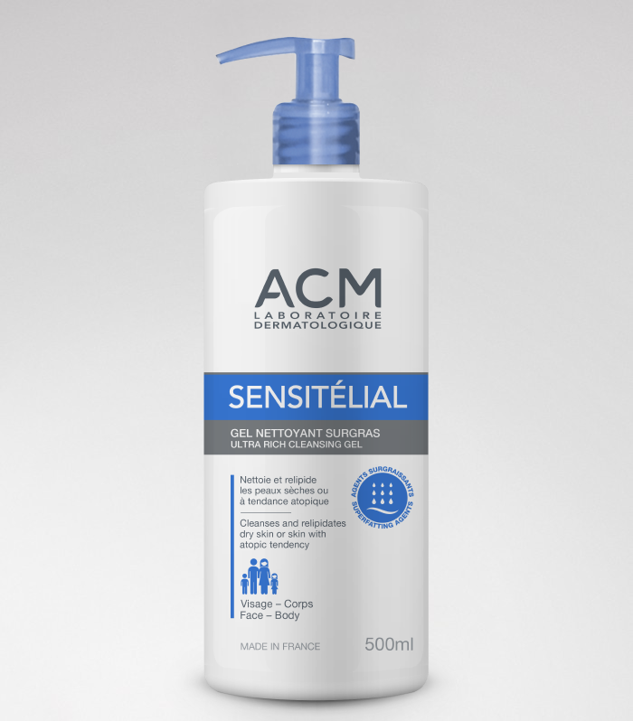 Sensitélial Gel Nettoyant Surgras