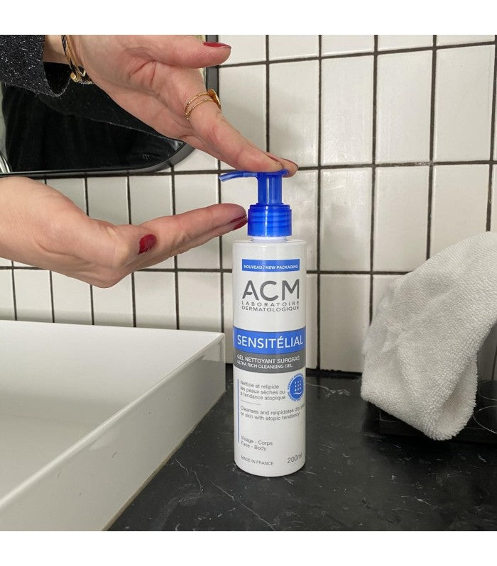 Sensitélial Gel Nettoyant Surgras