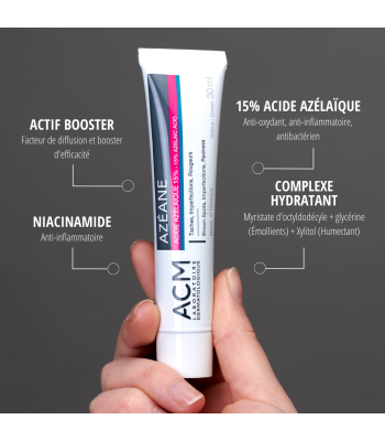 Azéane Crème - Acide Azelaïque 15 % Niacinamide