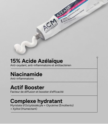 Azéane crème - Acide azélaïque 15%