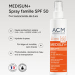 Medisun+ Spray famille SPF50