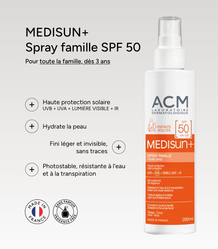 Medisun+ Spray famille SPF50