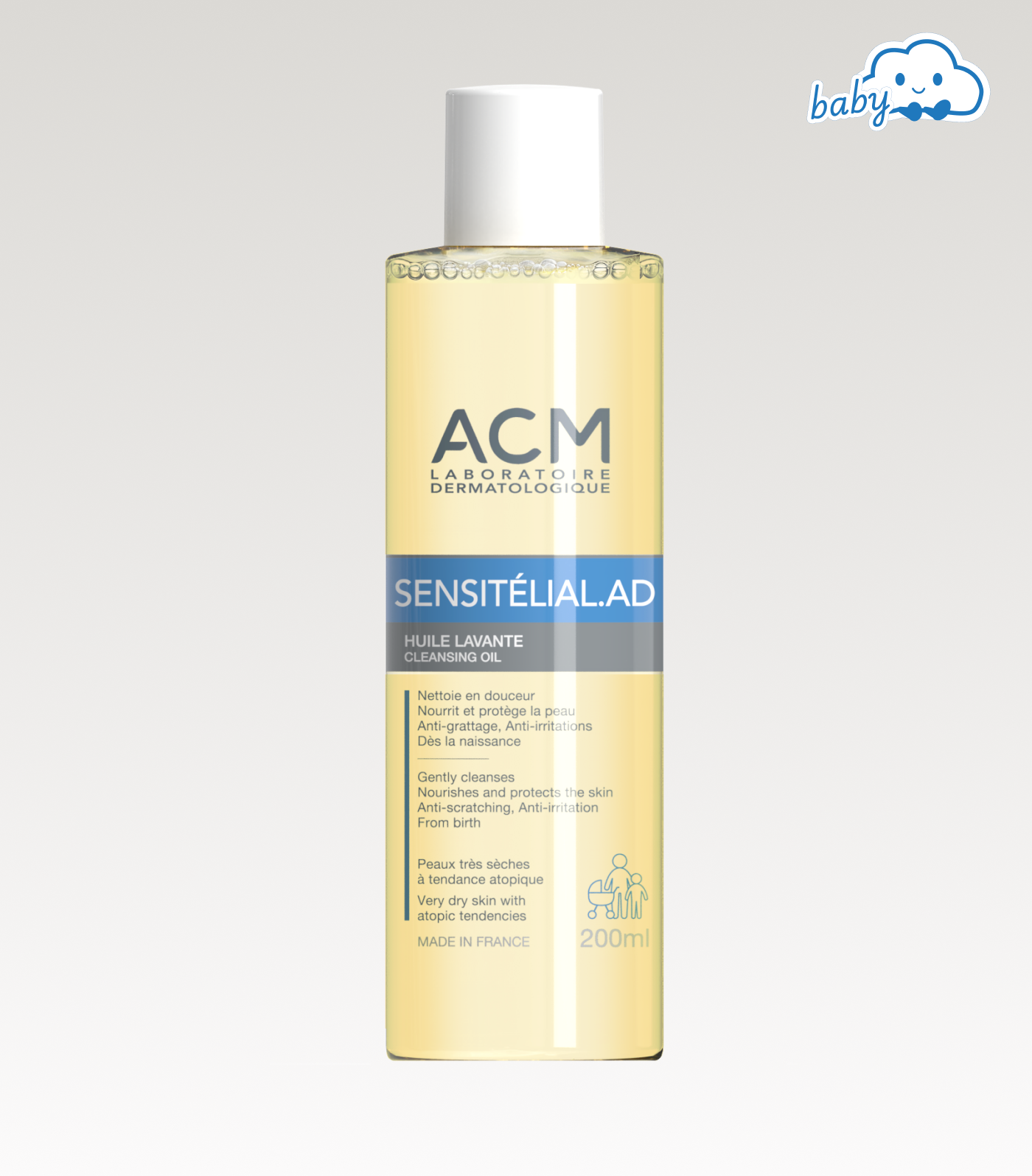 Sensitélial.AD Cleansing oil