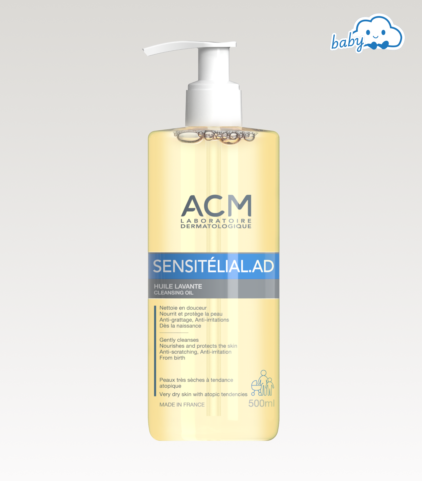 Sensitélial.AD Cleansing oil